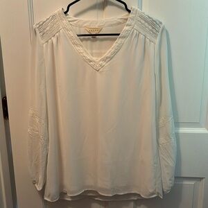 Ivory blouse by Adiva, size S